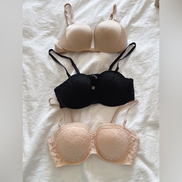 aerie bras 34C lot of 3 - Picture 1 of 8
